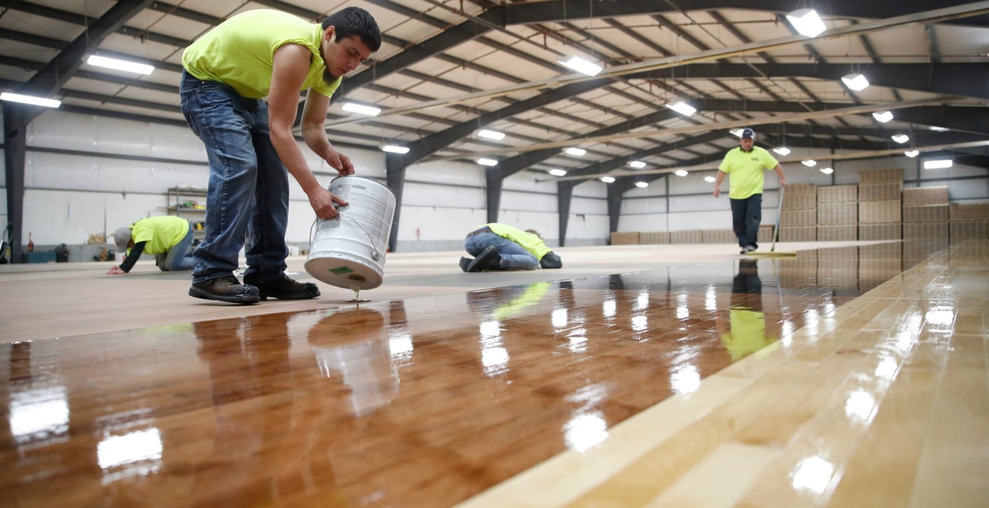 Hardwood Basketball Courts – Northern Hardwood Company