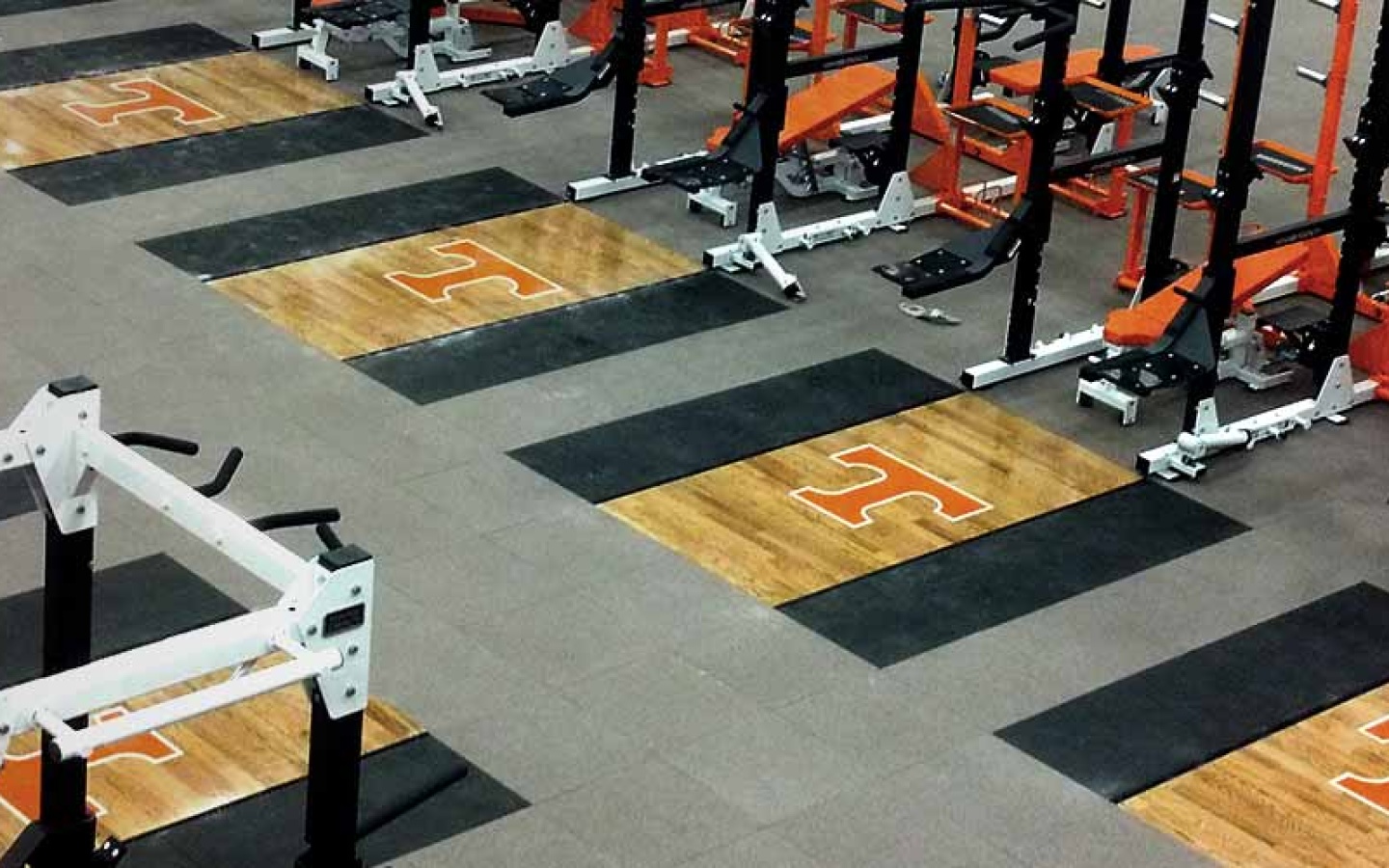 Weight discount training flooring