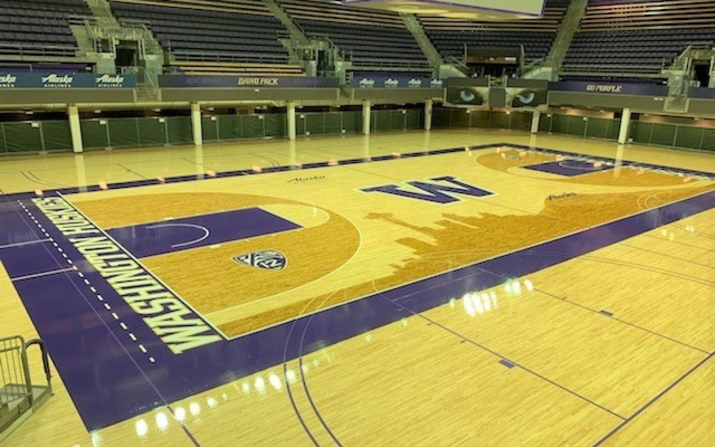 University of Washington Gym Floor
