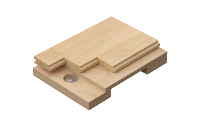 Connor Sports ARS DIN subfloor system engineered for high-performance shock absorption and sport-specific DIN compliance