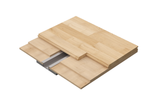 Connor Sports RezillChannel 01 subfloor system designed for resilient performance and stable athletic flooring support